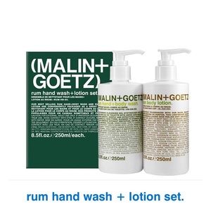 Malin and Goetz Hand Wash and Lotion Set